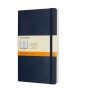 TACCUINO LARGE MORBIDO A RIGHE BLU (QP616B20)