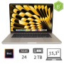 MBA 15,3 (2023)M2-8C CPU/24/2TB/10C GPU/STL/2Y - B (009491PCR-EU)