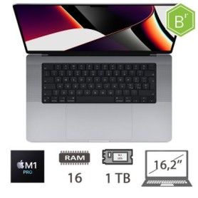 MBP 16,2 (2021)M1 PRO-10C/16/1TB/16C GPU/SG/2Y - B (006705PCR-EU)