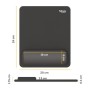 Fellowes Breyta 100142555 tappetino per mouse Nero