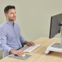 Fellowes Breyta poggiapolso Silicone Grigio (100142576)