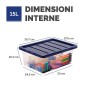 CONTENITORE PLASTICA COPERCHIO 15L (100135770)