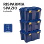 BAULE PORTAOGGETTI AZZURRO 40L (100135776)