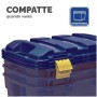 BAULE PORTAOGGETTI AZZURRO 40L (100135776)