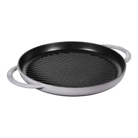 Staub Grillpfanne induktion rund 30cm Graphit-grau (40511-782-0)