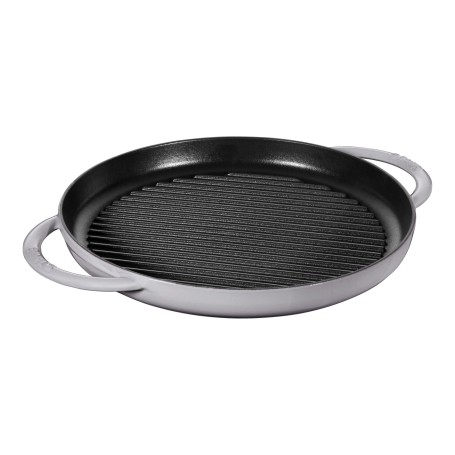 Staub Grillpfanne induktion rund 30cm Graphit-grau (40511-782-0)
