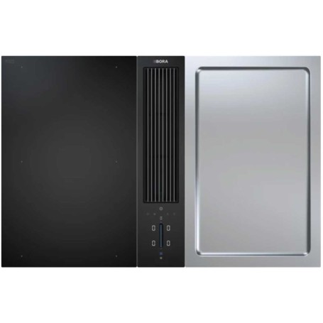 BORA Classic 2.0 Set, CKA2FIT, piano cottura a induzione Teppanyaki (1x CKASE2, 1x CKFI, 1x CKT)