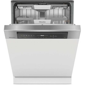 Miele G 7608 SCi XXL AD EnergyHero - Lavastoviglie semi-integrata, acciaio inox/CleanSteel, 60 cm (G7608SCiXXL-ED)