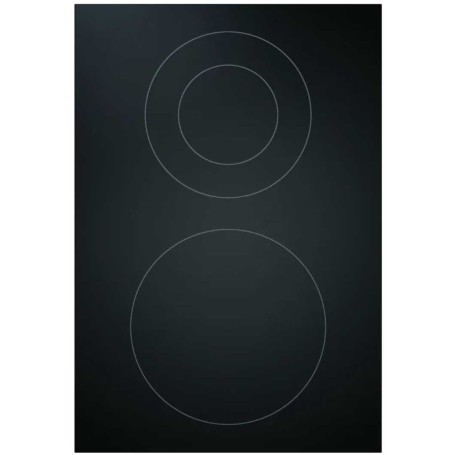 BORA Professional 3.0 Pro, PKCH3AB, Hyper Cooktop 1-Circuit / 2-Circuit Manopola Anello Tutto Nero