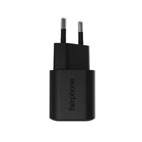Fairphone ACCHAR-303-WW1 Caricabatterie per dispositivi mobili Universale Nero AC Ricarica rapida Auto