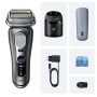 Braun Series 9 Pro+ 9675cc Rasoio Trimmer Grigio, Argento