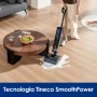 Tineco FLOOR ONE S7 MAX PRO Aspirapolvere Lavapavimenti aspirapolvere senza fili, Design reclinabile a 180°, aspirazione 22000 