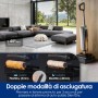 Tineco Floor One S9 Artist Steam Pro Aspirapolvere verticale Batteria Secco e bagnato Senza sacchetto Nero, Argento (SW200100DE)
