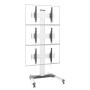 Techly Supporto a Pavimento per 3 TV LCD/LED 32-55" per Video Wall (ICA-TR3VW)