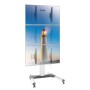 Techly Supporto a Pavimento per 3 TV LCD/LED 32-55" per Video Wall (ICA-TR3VW)