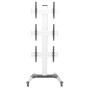 Techly Supporto a Pavimento per 3 TV LCD/LED 32-55" per Video Wall (ICA-TR3VW)