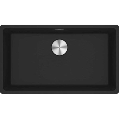 Franke Maris MRG 110-72 Fragranite+ Nero Opaco, lavello sottotop 80 cm, azionamento manuale, 125.0683.189