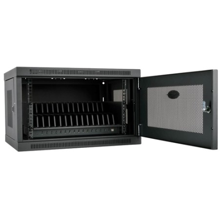 Tripp Lite CS16USB portable device management cart& cabinet Armadio per la gestione dei dispositivi portatili Nero (CS16USB)