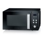 Severin MW 7752 Superficie piana Microonde combinato 25 L 900 W Nero, Acciaio inossidabile (7752) (MW7752)
