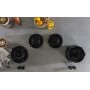 Piano cottura a gas Novy Drum Top 56014 nero