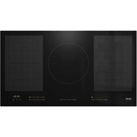 Miele KM 7594 FL Piano cottura a induzione in vetroceramica nero senza cornice da 90 cm