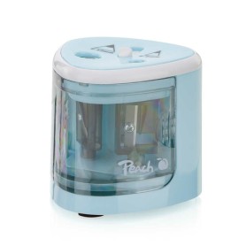 Peach PO102 Temperamatite elettrico Blu, Bianco (511117) (PO102-bl)