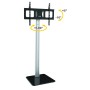 Techly ICA-TR11 Supporto TV a parete 177,8 cm (70") Nero, Argento (ICA-TR11)