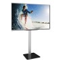 Techly ICA-TR11 Supporto TV a parete 177,8 cm (70") Nero, Argento (ICA-TR11)