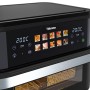 Tristar Doppia 10 L Indipendente 2800 W Friggitrice ad aria calda Nero, Acciaio inox (FR-9078)