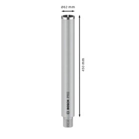 Diamant-Nassbohrkrone Standard for Concrete,  62mm (1.1/4" UNC) (2608601737)