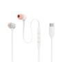 JBL Tune 310C Auricolare Cablato In-ear Musica e Chiamate USB tipo-C Bianco (JBLT310CWHT)