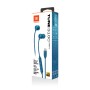 JBL Tune 310C USB Auricolare Cablato In-ear Musica e Chiamate USB tipo-C Blu (JBLT310CBLU)