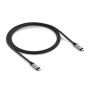 Satechi USB4 V2 Pro Cable cavo USB USB4 Gen 4x2 1,2 m USB C Argento, Nero (ST-YU4120K)