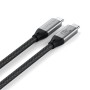Satechi USB4 V2 Pro Cable cavo USB USB4 Gen 4x2 1,2 m USB C Argento, Nero (ST-YU4120K)