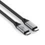 Satechi USB4 V2 Pro Cable cavo USB USB4 Gen 4x2 1,2 m USB C Argento, Nero (ST-YU4120K)