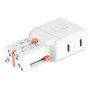 4smarts 541647 Caricabatterie per dispositivi mobili Universale Arancione, Bianco AC Ricarica rapida Interno (4S541647)