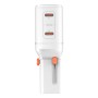 4smarts 541647 Caricabatterie per dispositivi mobili Universale Arancione, Bianco AC Ricarica rapida Interno (4S541647)