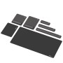 Fellowes Breyta poggiapolso Silicone Nero (100142575)