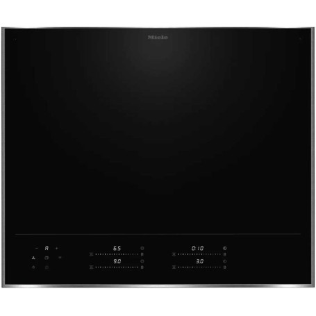 MIELE KM 8665 FR - Acciaio inossidabile nero, PIANO INDUZIONE A TUTTA SUPERFICIE 62,6CM (KM8665FRED)