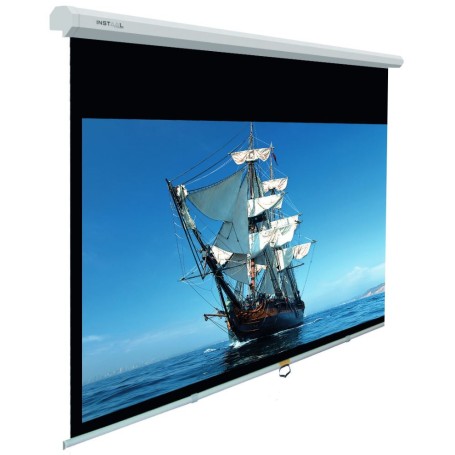 TELO PROVIS 200X114 INSMAN A MOLLA MANUALE HD CANVAS 16:9 (INS10001)