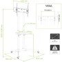 Techly ICA-TR6 Supporto TV a parete Nero (ICA-TR6)