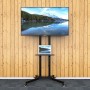 Techly ICA-TR6 Supporto TV a parete Nero (ICA-TR6)