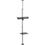 Techly ICA-TR32 Supporto TV a parete 177,8 cm (70") Nero, Grigio (ICA-TR32)