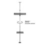 Techly ICA-TR32 Supporto TV a parete 177,8 cm (70") Nero, Grigio (ICA-TR32)