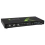 Techly 4x1 USB HDMI KVM Switch 4Kx2K IDATA KVM-HDMI4U switch per keyboard-video-mouse (kvm) Nero (IDATA-KVM-HDMI4U)