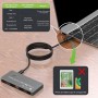 Techly IDATA KVM-DPC8K switch per keyboard-video-mouse (kvm) Grigio (IDATA-KVM-DPC8K)