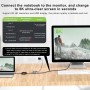 Techly IDATA KVM-DPC8K switch per keyboard-video-mouse (kvm) Grigio (IDATA-KVM-DPC8K)
