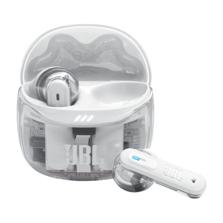 JBL Tune Flex 2 Ghost Edition Auricolare True Wireless Stereo (TWS) In-ear Musica e Chiamate Bluetooth Bianco (JBLTFLEX2GWHT)