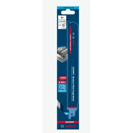 Expert Sbelsgeblatt ?Medium-Thick Tough Metal? S 1155 HHM, 3 Stck (Lnge 225mm) (2608900375)