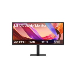 LG UltraWide 34U650A-B 86,4cm (34") WQHD IPS Curved Office Monitor 21:9 HDMI/DP/USB-C PD96W 100Hz 5ms (34U650A-B.AEU)